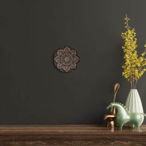 Mandală Golden Pulse